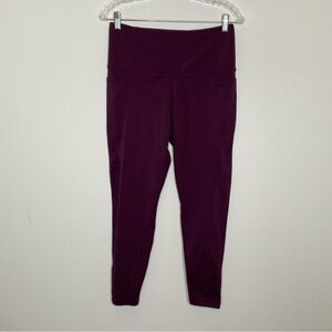 Danskin Burgundy Side Pocket Leggings